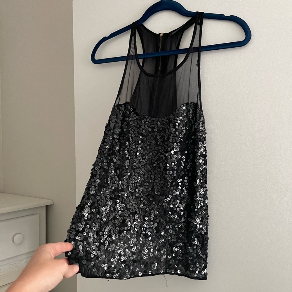 Size 6 TopShop Sequin Tank